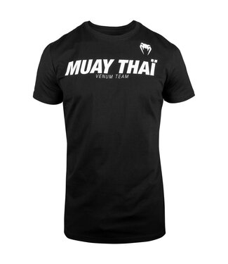 Venum Venum MUAY THAI VT T-Shirts Black White Kickboxing Clothing