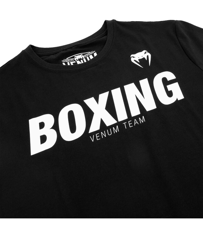 Venum Boxing VT T-Shirts Schwarz Weiß