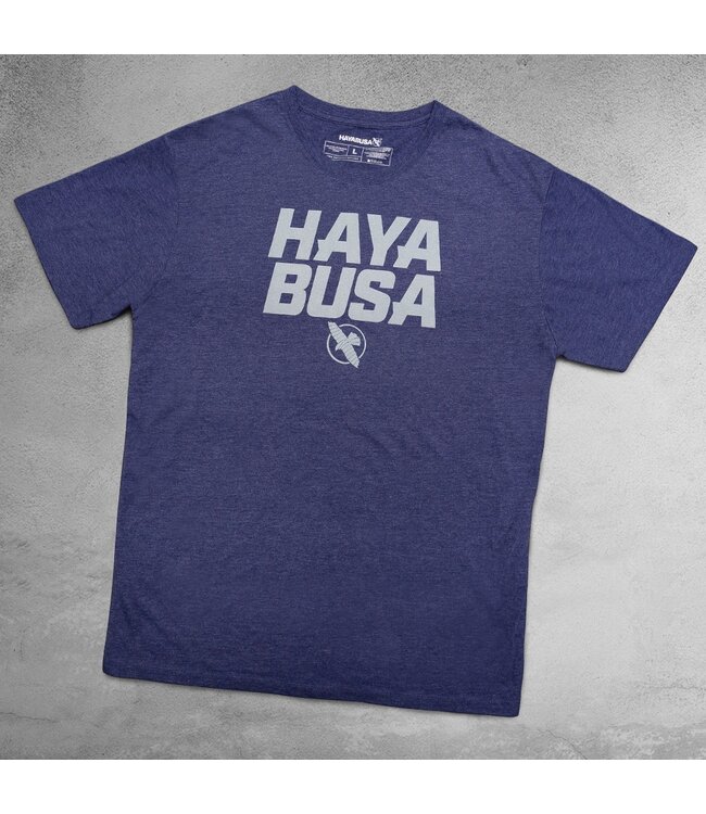 Hayabusa Casual logo T-shirt Blauw