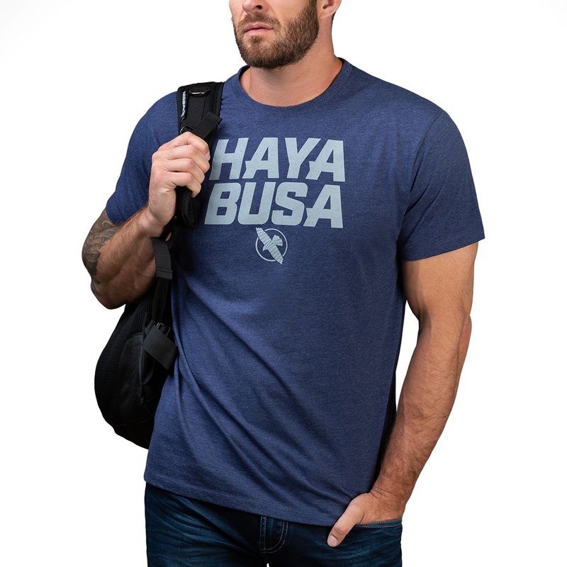 Hayabusa Hayabusa Casual logo T-shirt Blauw