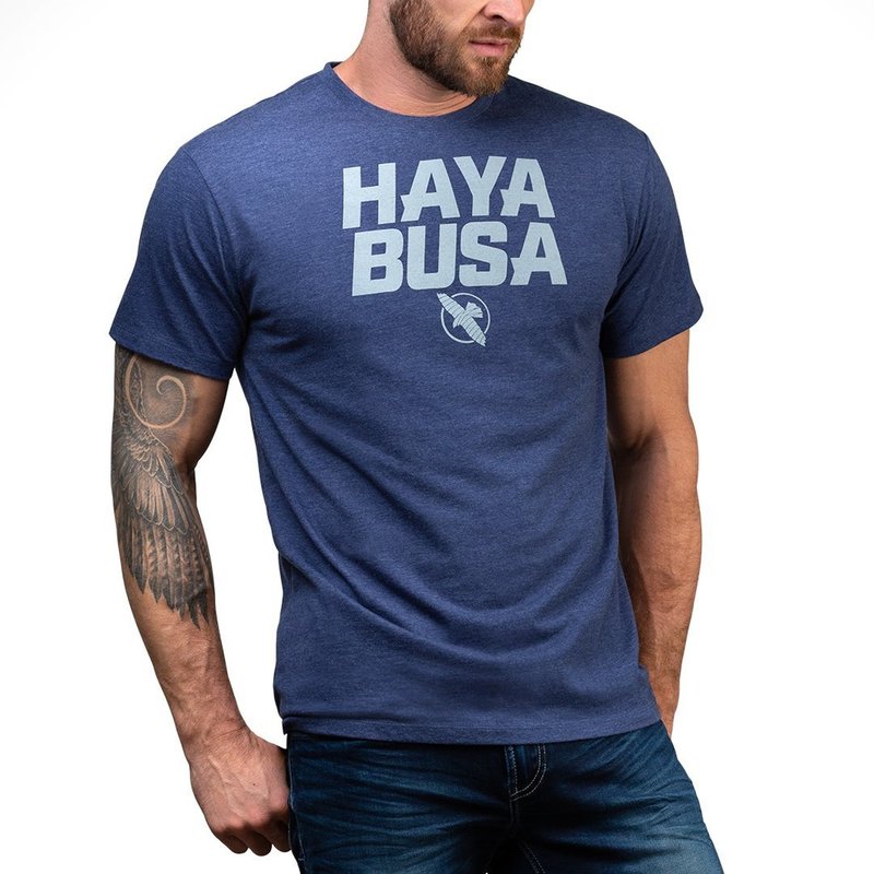 Hayabusa Hayabusa Casual logo T-shirt Blauw