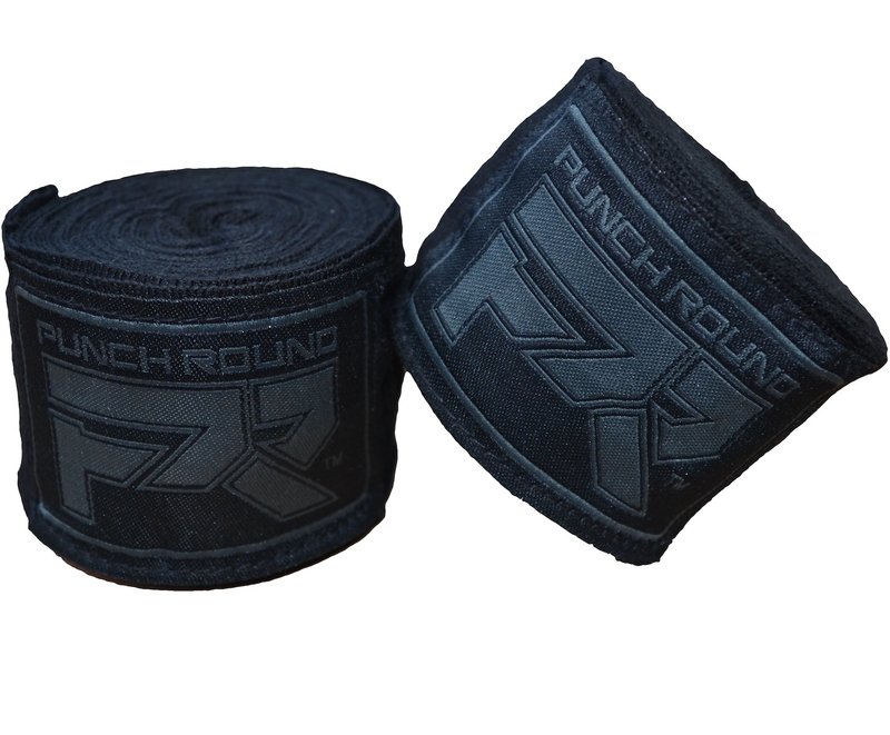 PunchR™  Punch Round™ Perfect Stretch Bandages Zwart Grijs