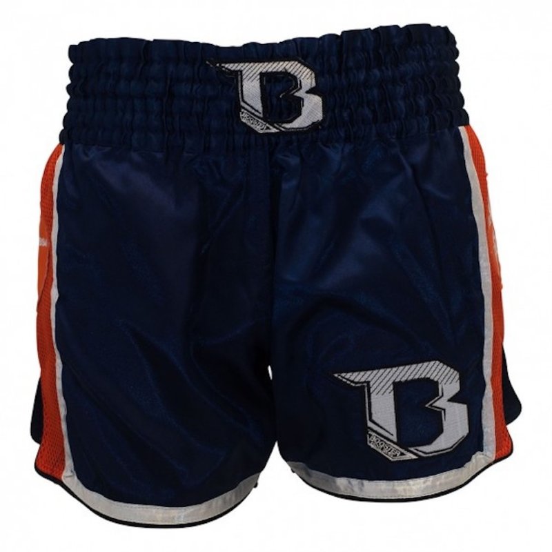 Booster Booster Kickboks Shorts TBT Pro 4.37 Blau Orange Thaiboks Clothing