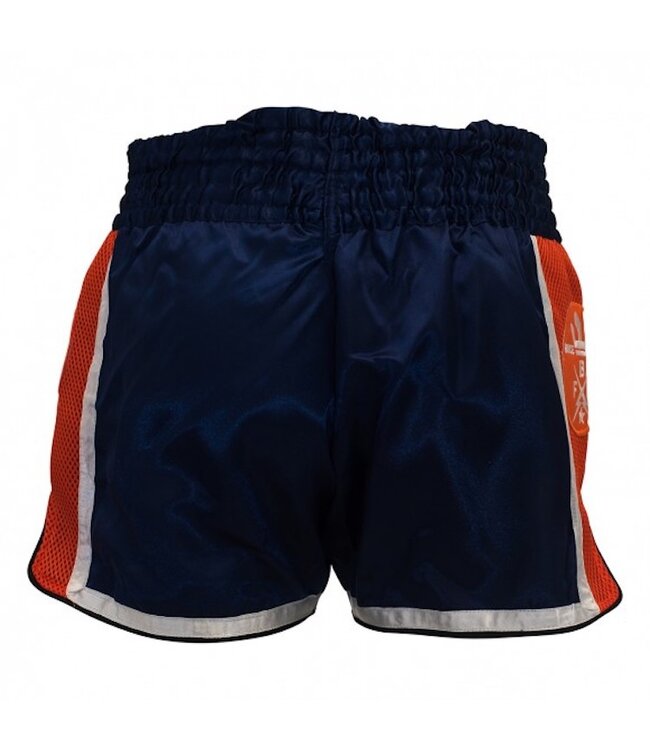 Booster Kickboks Shorts TBT Pro 4.37 Blau Orange Thaiboks Clothing