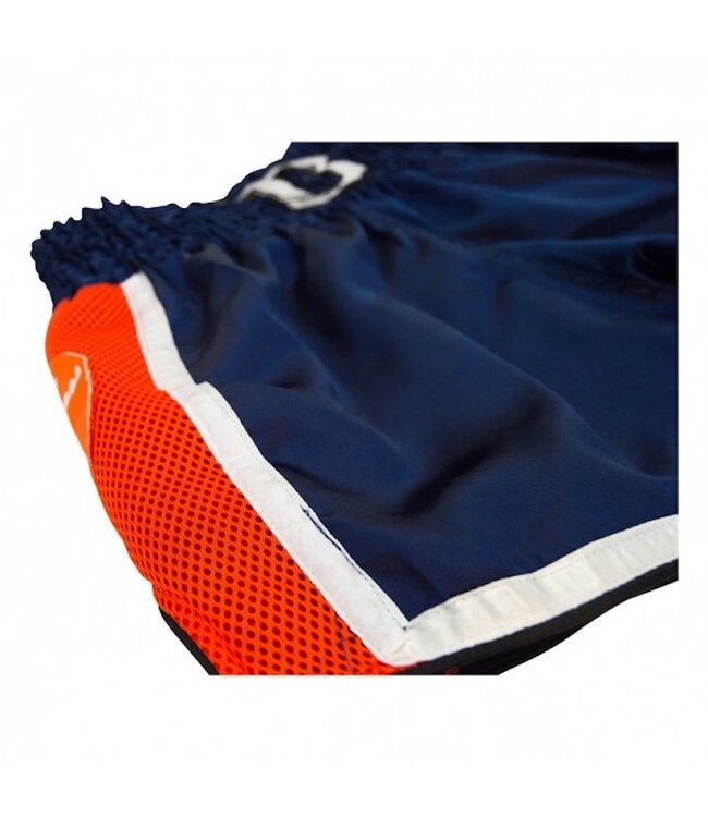 Booster Thaiboks Broekjes TBT Pro 4.37 Blue Orange Kickboks Shorts