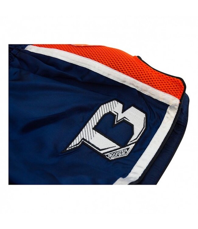 Booster Thaiboks Broekjes TBT Pro 4.37 Blue Orange Kickboks Shorts