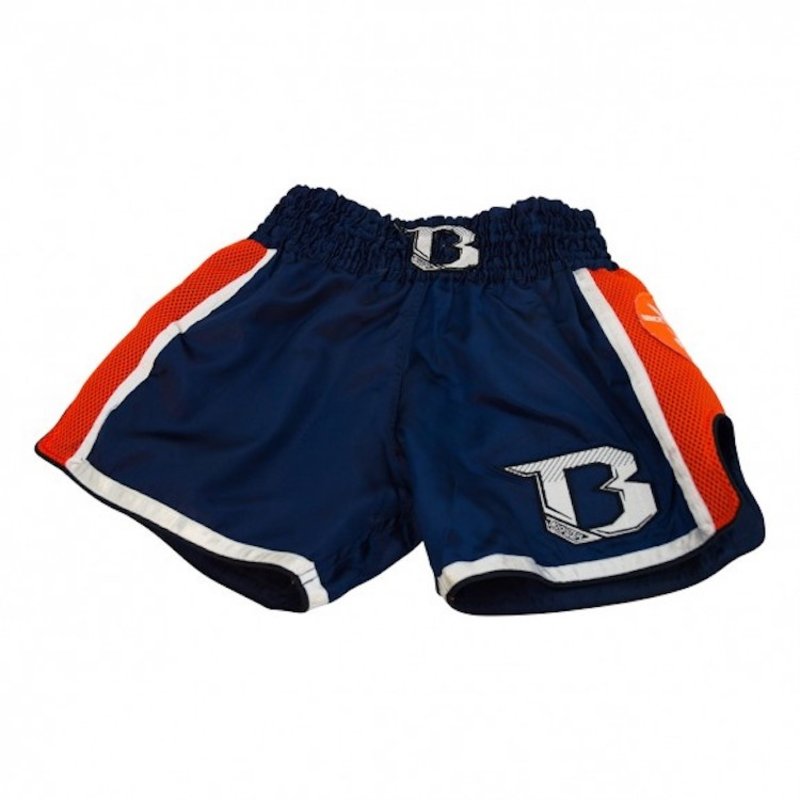 Booster Booster Kickboks Shorts TBT Pro 4.37 Blau Orange Thaiboks Clothing