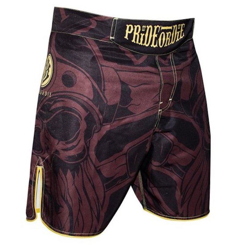 Pride or Die PRIDE or DIE MMA Fight Shorts Brotherhood