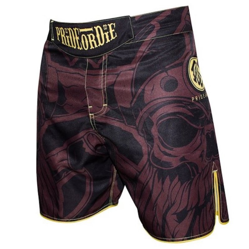 Pride or Die PRIDE of DIE MMA Fight Shorts Brotherhood