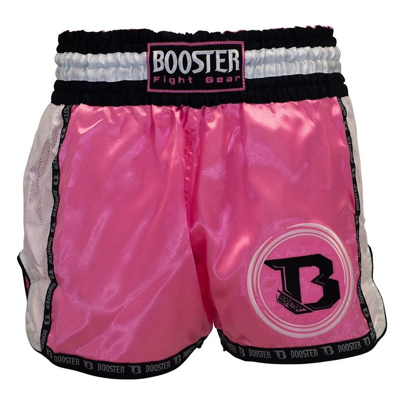 Booster Booster Damen Muay Thai Shorts TBT 4.17 Rosa