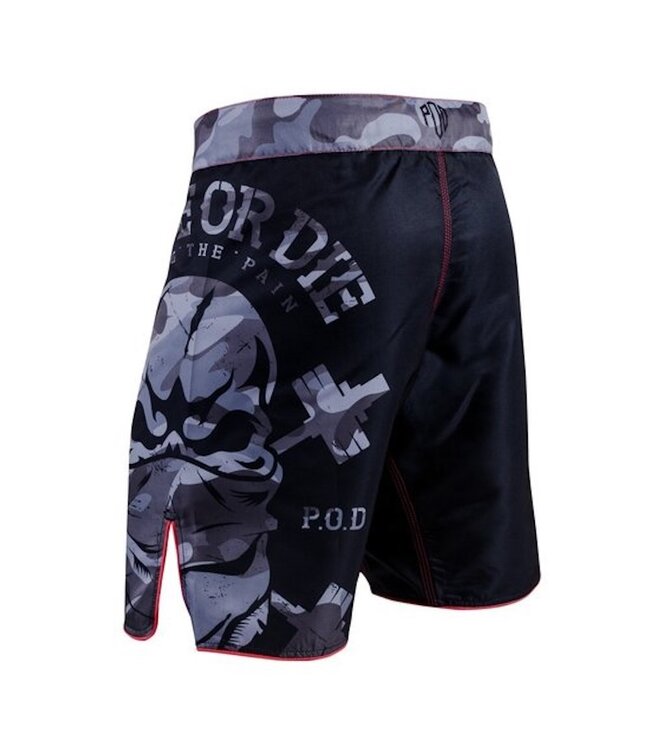 PRIDE or DIE MMA Fightshorts RAW TRAINING CAMP Urban