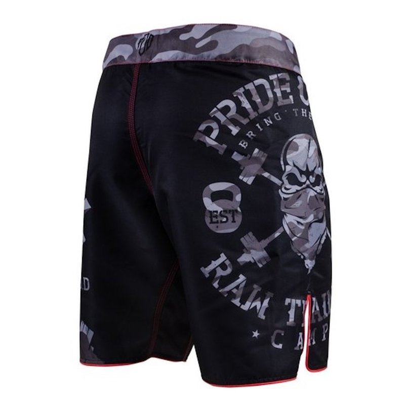 Pride or Die PRIDE or DIE MMA Fightshorts RAW TRAINING CAMP Urban