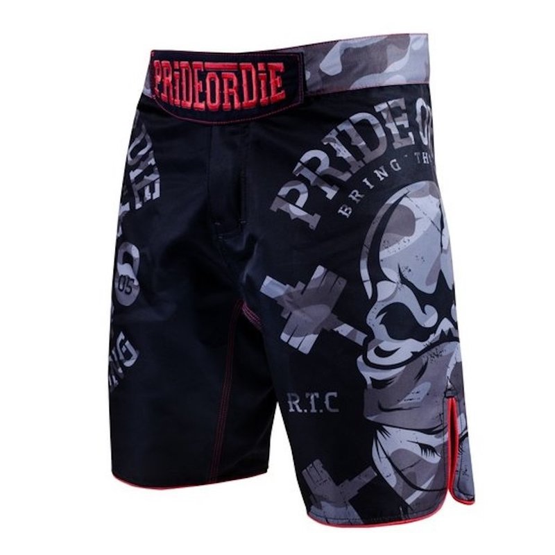 Pride or Die PRIDE or DIE MMA Fightshorts RAW TRAINING CAMP Urban