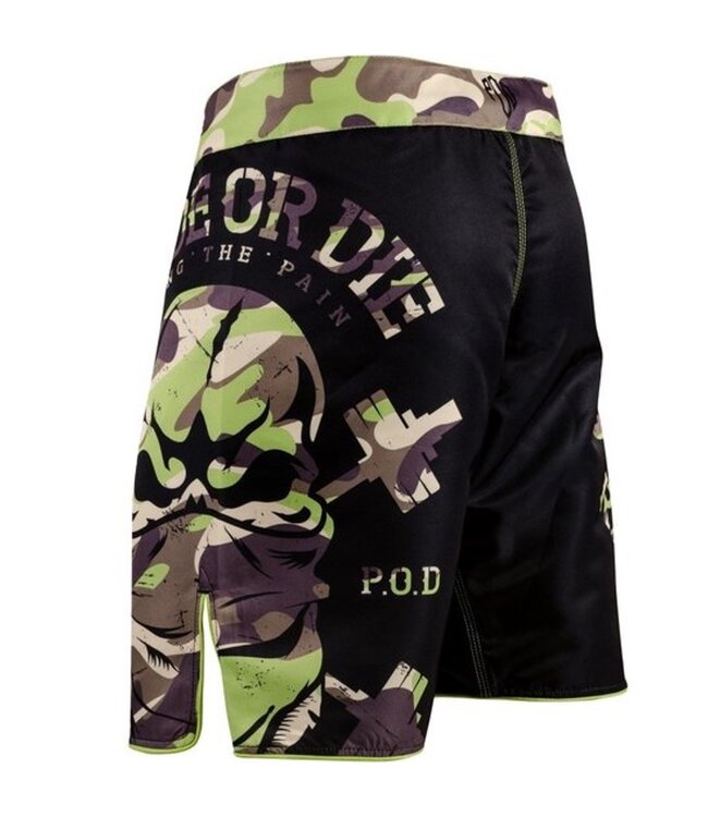 PRIDE or DIE MMA Fightshorts RAW TRAINING CAMP Jungle