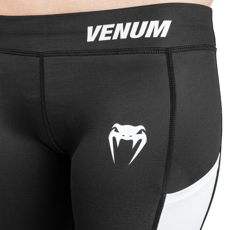 Venum Power 2.0 leggings Ladies Black White  Venum Sports Clothing -  FIGHTWEAR SHOP EUROPE