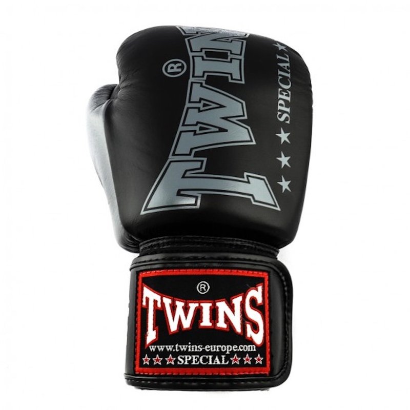 Twins Special Twins Fightgear Boxing Gloves BGVL 8 Black Leather