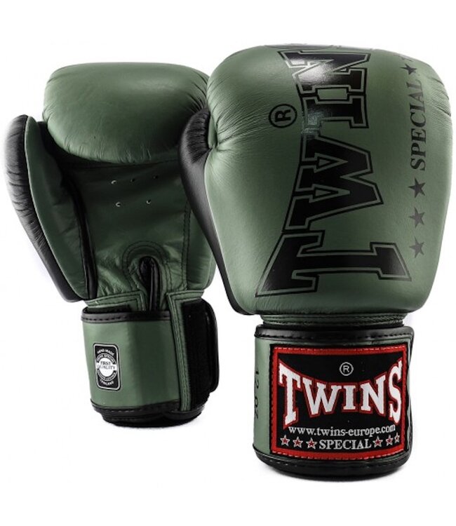 Twins Special Twins Kickboks Handschoenen BGVL 8 Groen