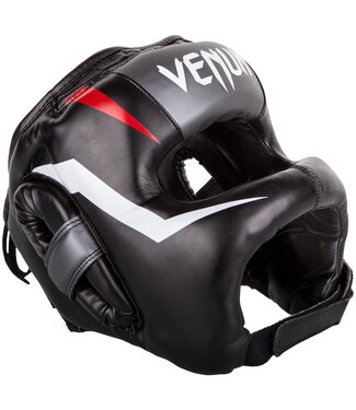 Venum Venum Elite Iron Headgear Black Red Grey Head Protection