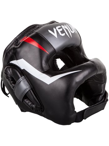 Venum Venum hoofdbescherming Elite Iron Headgear Zwart Rood Grijs