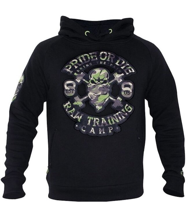 Hoodie PRiDEorDiE RAW TRAINING CAMP Jungle