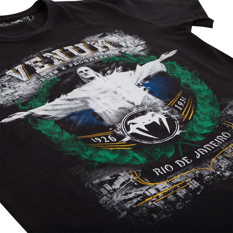 Venum Venum T-shirt Redeemer Black Fight Shop Nederland