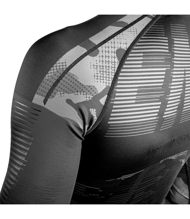 Venum Venum Tactical Rash Guard L/A Kompressionshemd Camo Schwarz