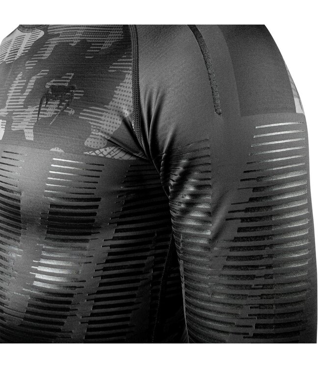 Venum Tactical Rash Guard L/S compressieshirt Camo zwart
