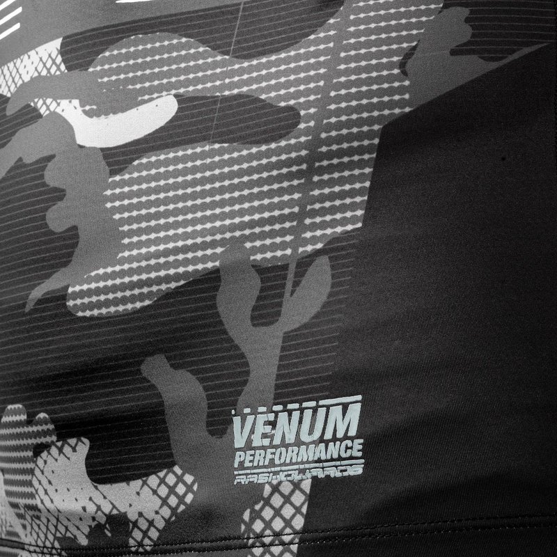 Venum Venum Tactical Rash Guard L/S Compressie Shirt Urban Camo Zwart