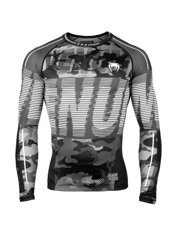 Venum Venum Tactical Rash Guard L/A Kompressionshemd Urban Camo Schwarz