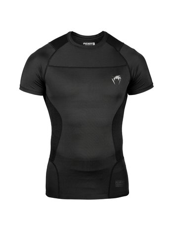 Venum Venum Rash Guard G-Fit K/A Schwarz Kompressions Shirt