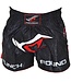 Punch Round NoFear Muay Thai Kickboxing Short Schwarz Rot