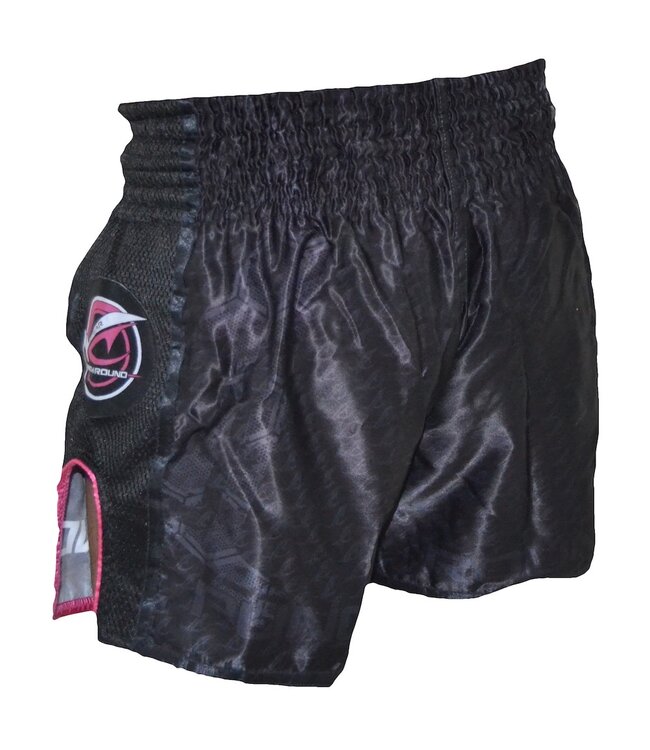 PunchR NoFear Dames Kickboks Broek Zwart Roze