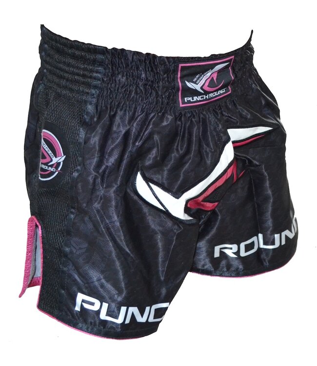 PunchR NoFear Women's Kickboxing Pants Black Pink