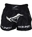 PunchR NoFear Kickbox-Muay-Thai-Shorts Schwarz Grau