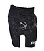 PunchR NoFear Muay Thai Shorts  Black White