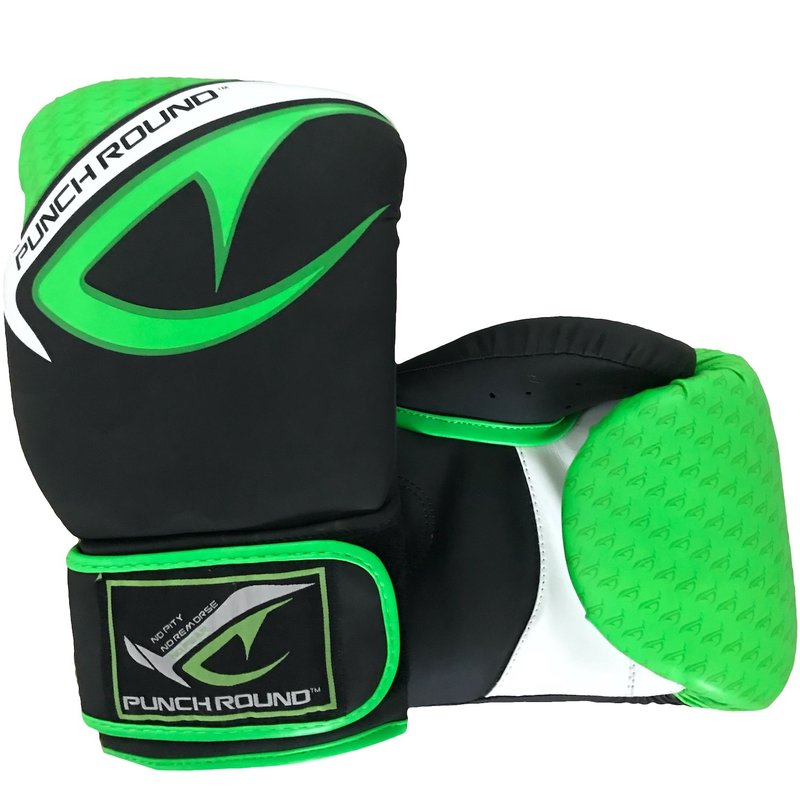 PunchR™  Punch Round No-Fear Bokshandschoenen Zwart Neo Groen