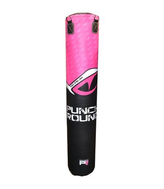 PunchR™  Punch Round Boxsack No Fear Pro Serie NT 180x40 Schwarz Rosa
