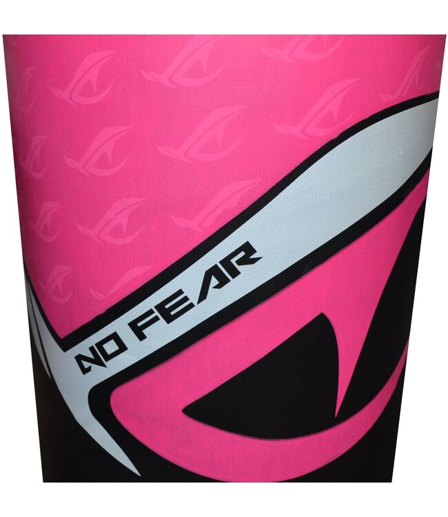 PunchR™  Punch Round Boxsack No Fear Pro Serie NT 180x40 Schwarz Rosa