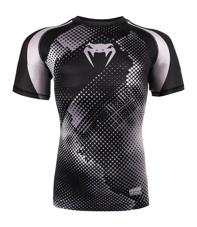 Venum Venum Technical Rash Guard S/S Zwart Grijs