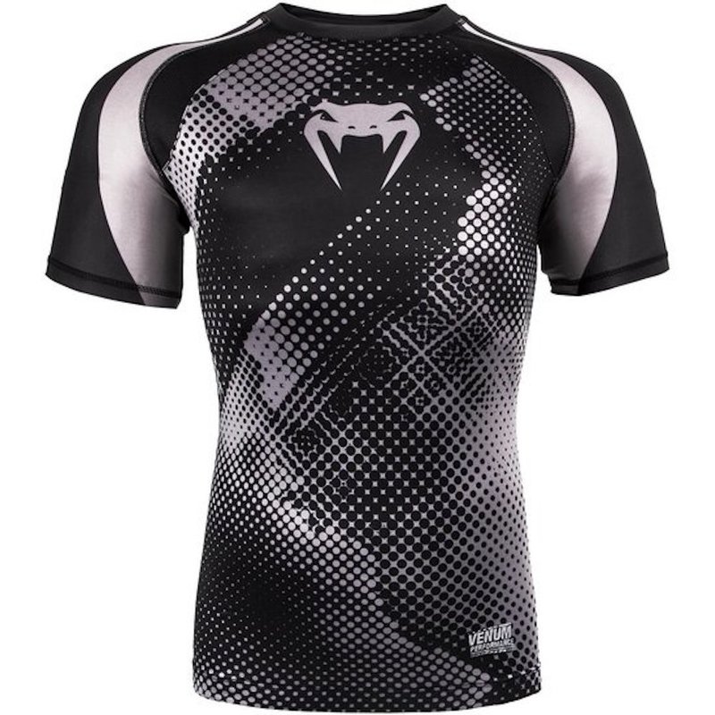 Venum Venum Rashguard Technical S/S Black Grey