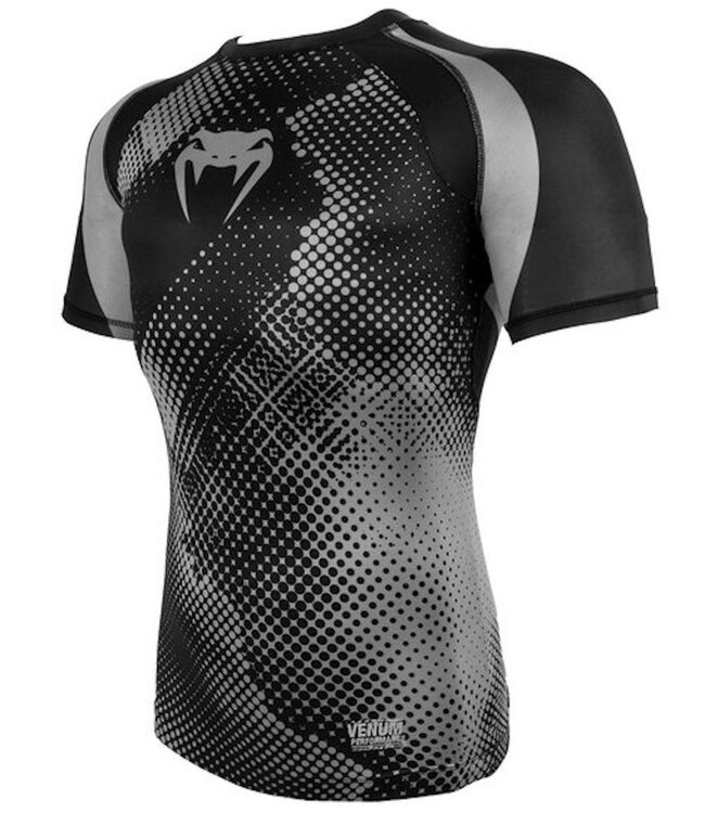 Venum Venum Technical Rash Guard S/S Zwart Grijs
