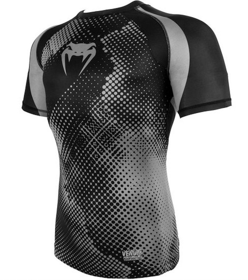 Venum Venum Rashguard Technical S/S Black Grey