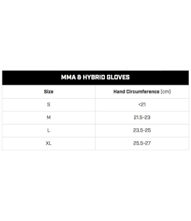 Hayabusa T3 4OZ MMA Gloves Black