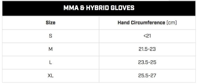 Hayabusa Hayabusa T3 MMA Hybrid Sparring Handschoenen 7oz Zwart