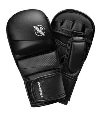 Hayabusa Hayabusa T3 MMA Hybrid Sparring Handschoenen 7oz Zwart