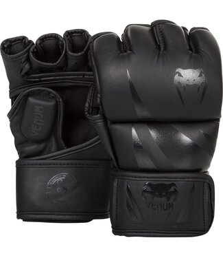 Venum Venum MMA Gloves Challenger Black Black Pu Leather