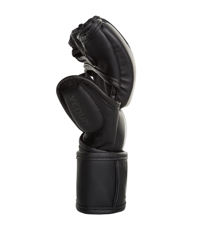 Venum MMA Handschuhe Challenger Schwarz Schwarz Pu Leder