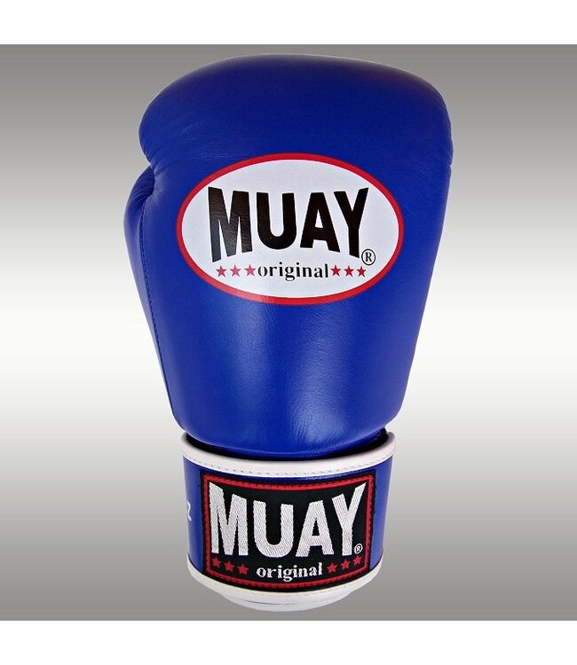 MUAY Boxhandschuhe Original Leder Blau
