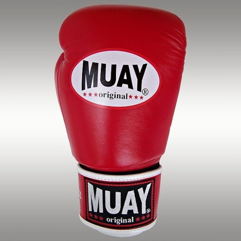 MUAY® MUAY Boxhandschuhe Original Leder Rot