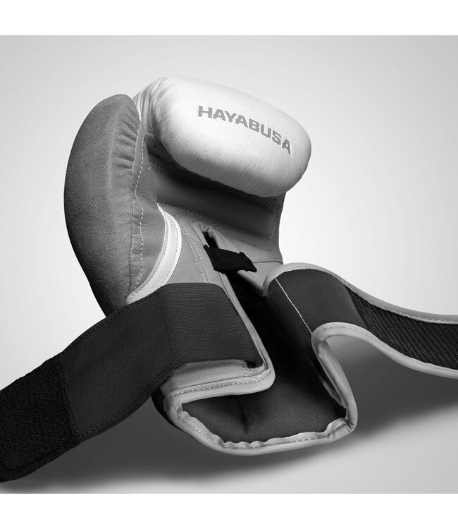 Hayabusa Boxing Gloves T3 White Grey Fightstore Europe